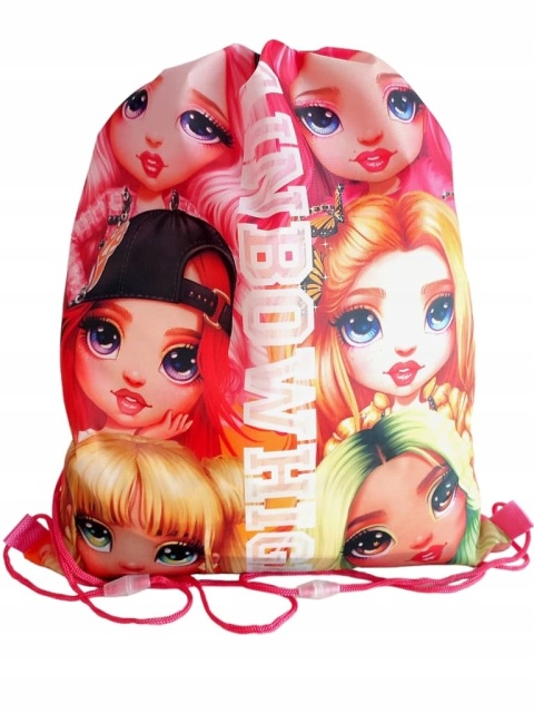 Worek na buty plecak sportowy lalki RAINBOW HIGH