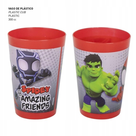 Zestaw kosmetyczny kosmetyczka szczotka do włosów ręcznik kubek Spidey