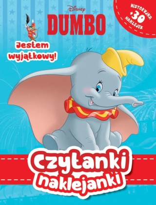 Czytanki naklejanki Jestem wyjątkowy! Disney Słoń Dumbo 60 naklejek