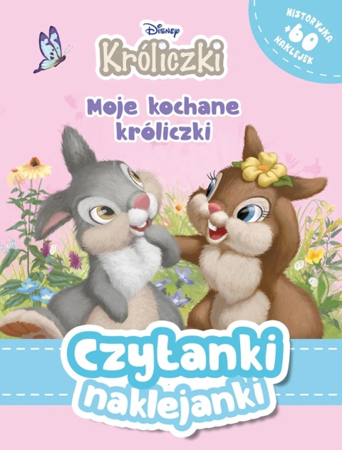 Czytanki naklejanki Moje kochane króliczki 60 naklejek