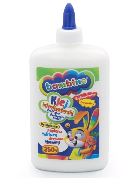 Klej introligatorski magiczny szybkoschnący BAMBINO 250 g