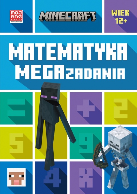 MINECRAFT matematyka MEGAzadania ćwiczenia łamigłówki wiek 12+