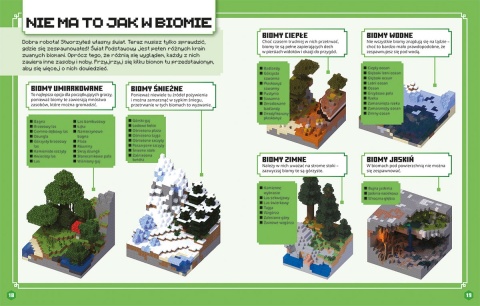 MINECRAFT podręcznik dla początkujących poznaj tryby przetrwania i kratywny