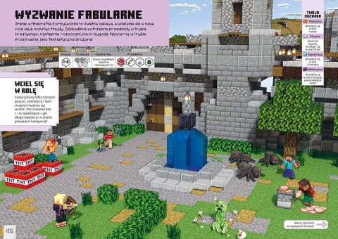 MINECRAFT wyzwanie przetrwanie w świecie przygody