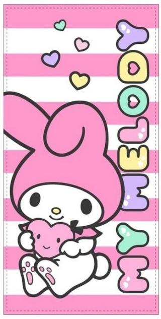 My Melody kot Hello Kitty Ręcznik kąpielowy plażowy szybkoschnący 70x140