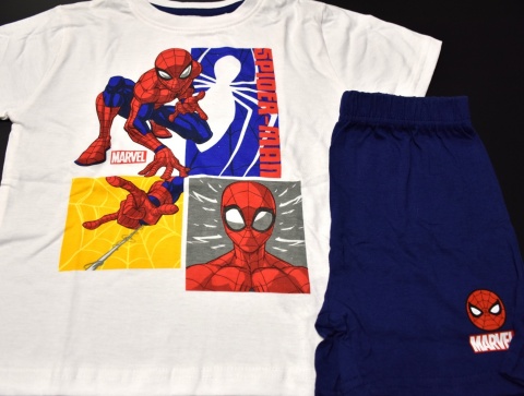 Piżama dziecięca Spiderman piżamka chłopięca bawełniana 122