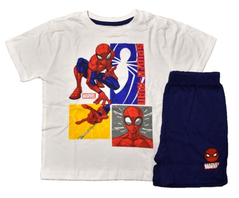 Piżama dziecięca Spiderman piżamka chłopięca bawełniana 134