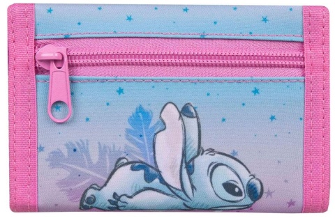 Portfel portfelik torebka ze sznurkiem na szyję rzep Stitch i Angel