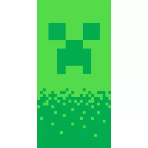 Ręcznik kąpielowy plażowy CREEPER MINECRAFT 70x140