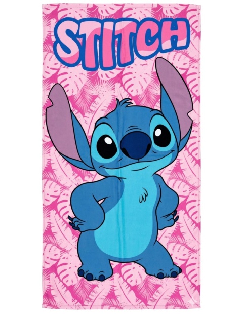 Ręcznik kąpielowy plażowy szybkoschnący Lilo i Stitch 70x140