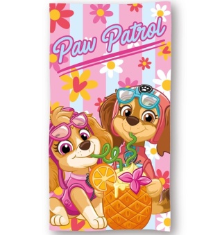 Ręcznik kąpielowy plażowy szybkoschnący Psi patrol Skye Liberty 70x140