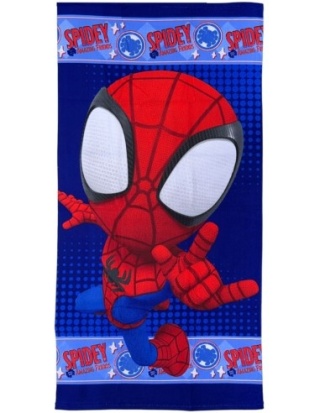 Ręcznik kąpielowy plażowy szybkoschnący Spidey Spiderman 70x140
