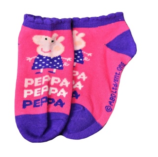 Skarpetki skarpety Świnka Peppa bawełniane Stopki dziecięce 27/30