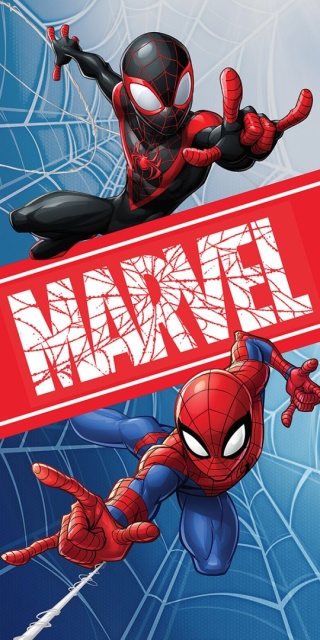 Spiderman Ręcznik kąpielowy plażowy bawełniany 70x140