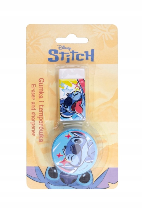 Temperówka strugaczka gumka do mazania Lilo i Stitch Stich