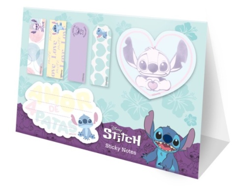 Zakładki indeksujące notesik karteczki samoprzylepne Stich Lilo Stitch