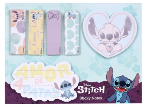 Zakładki indeksujące notesik karteczki samoprzylepne Stich Lilo Stitch