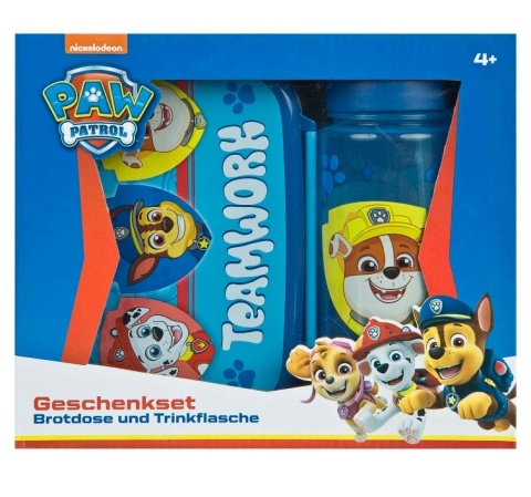 Bidon na wodę 500ml + śniadaniówka z przegródkami PSI PATROL CHASE MARSHALL