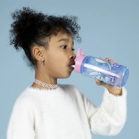 Bidon na wodę Stich kubek ze słomką ustnikiem Stitch i Andzia 500ml