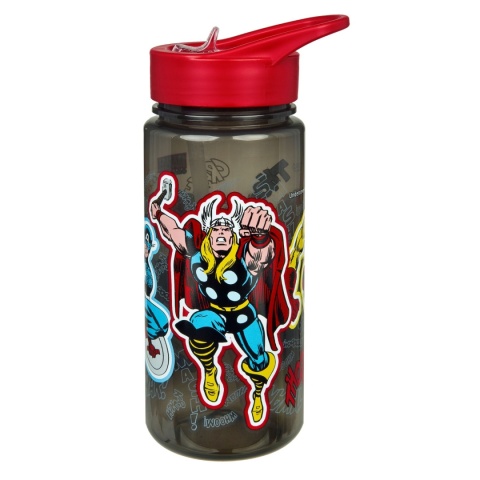 Bidon na wodę kubek ze słomką ustnikiem Avengers 500ml