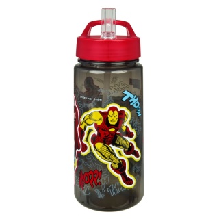 Bidon na wodę kubek ze słomką ustnikiem Avengers 500ml