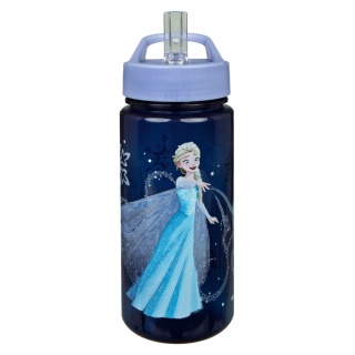 Bidon na wodę kubek ze słomką ustnikiem Kraina Lodu Frozen 500ml