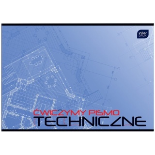 Blok ćwiczymy pismo techniczne 6l 170g/m2