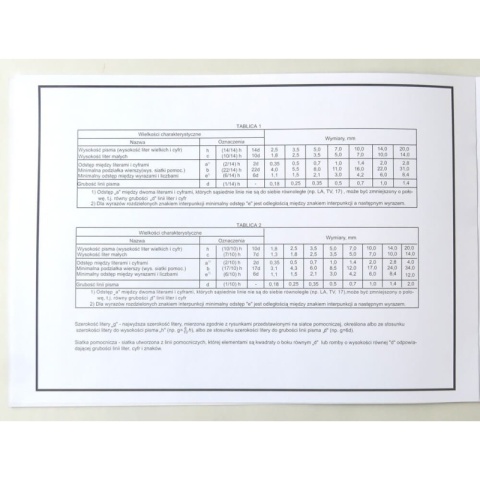 Blok ćwiczymy pismo techniczne 6l 170g/m2
