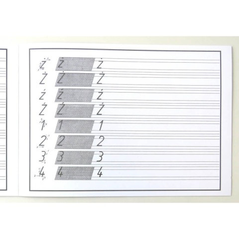 Blok ćwiczymy pismo techniczne 6l 170g/m2