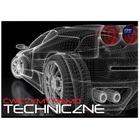 Blok ćwiczymy pismo techniczne 6l 170g/m2