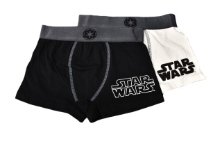 Bokserki majtki dziecięce Star Wars bawełniane dla chłopca 2-PAK 116/128