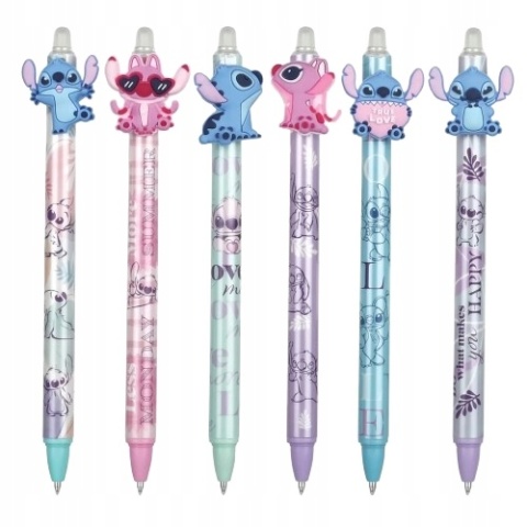 Długopis wymazywalny Stich Disney Lilo I Stitch 6 szt