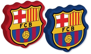 Gumka do mazania FCB FC Barcelona logo Astra 2 szt.