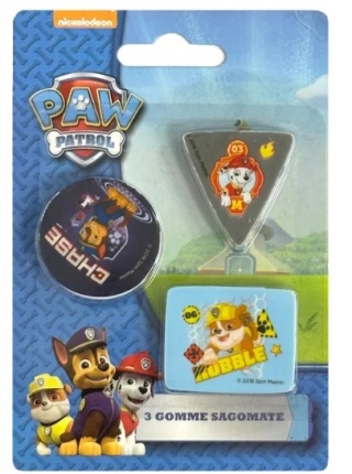 Gumki do mazania gumka 3 szt PSI PATROL
