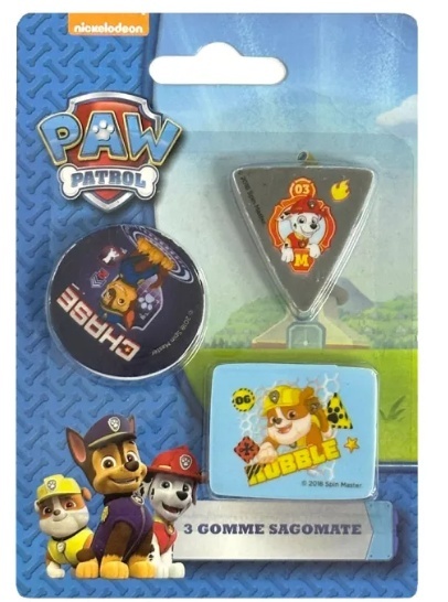 Gumki do mazania gumka 3 szt PSI PATROL