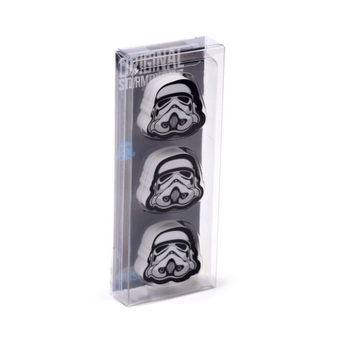 Gumki do mazania 3 szt gumka Star Wars Szturmowiec