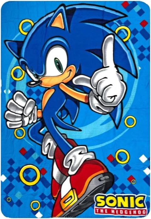 Koc kocyk polarowy narzuta SONIC 100x140 cm