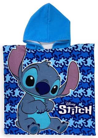 LILO I STITCH ponczo poncho ręcznik szybkoschnący Stich 55x110
