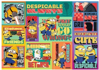 MINIONKI Puzzle TREFL 1000 EL Szalone przygody Minionków 10820