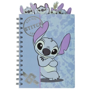 Pamiętnik notatnik kołonotatnik z zakładkami linia 80k A5 STITCH Stich