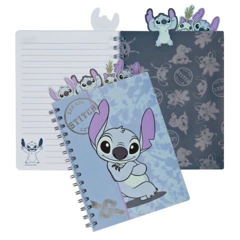 Pamiętnik notatnik kołonotatnik z zakładkami linia 80k A5 STITCH Stich