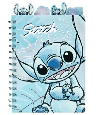 Pamiętnik notatnik kołonotatnik z zakładkami linia 80k A5 STITCH Stich