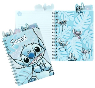 Pamiętnik notatnik kołonotatnik z zakładkami linia 80k A5 STITCH Stich