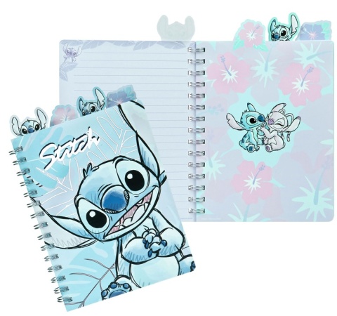Pamiętnik notatnik kołonotatnik z zakładkami linia 80k A5 STITCH Stich