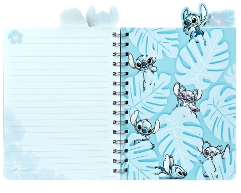 Pamiętnik notatnik kołonotatnik z zakładkami linia 80k A5 STITCH Stich
