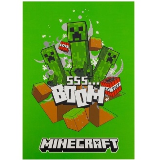 Minecraft blok rysunkowy A4 20 k biały Astra