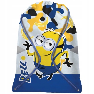 Plecak worek sportowy na buty kapcie MINIONKI 45x34cm