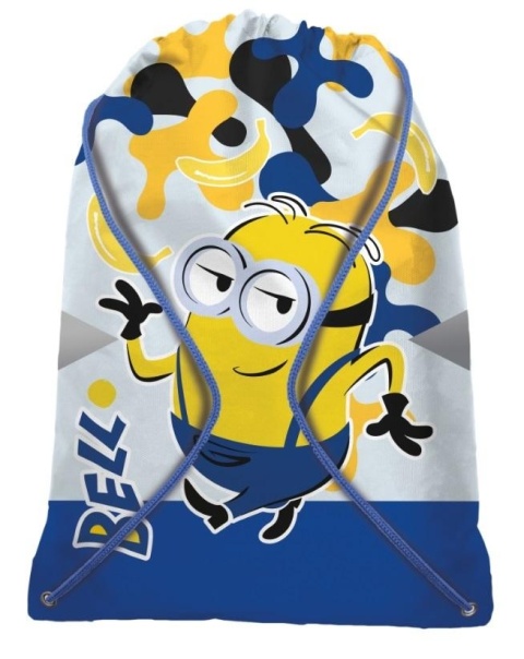 Plecak worek sportowy na buty kapcie MINIONKI 45x34cm