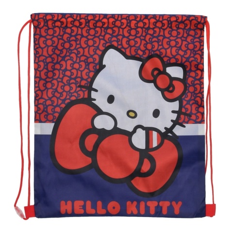 Plecak worek sportowy na buty kapcie Hello Kitty 40x34 cm