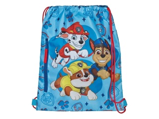 Plecak worek sportowy na buty kapcie kieszonka na suwak Psi Patrol 41X31cm
